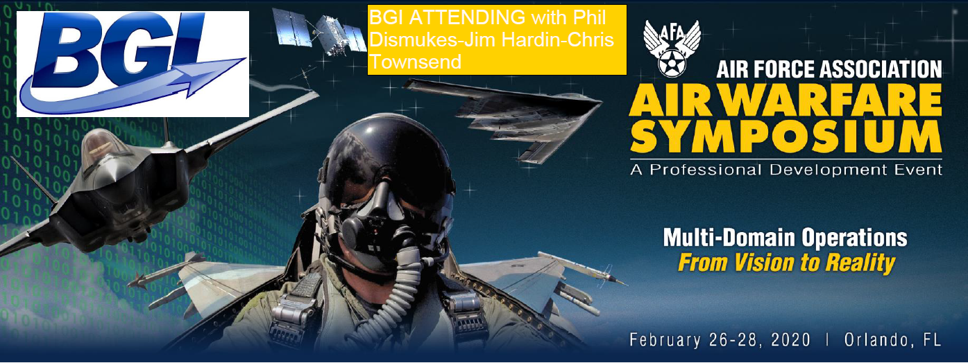 BGI Attends AFA's Air Warfare Symposium BGI